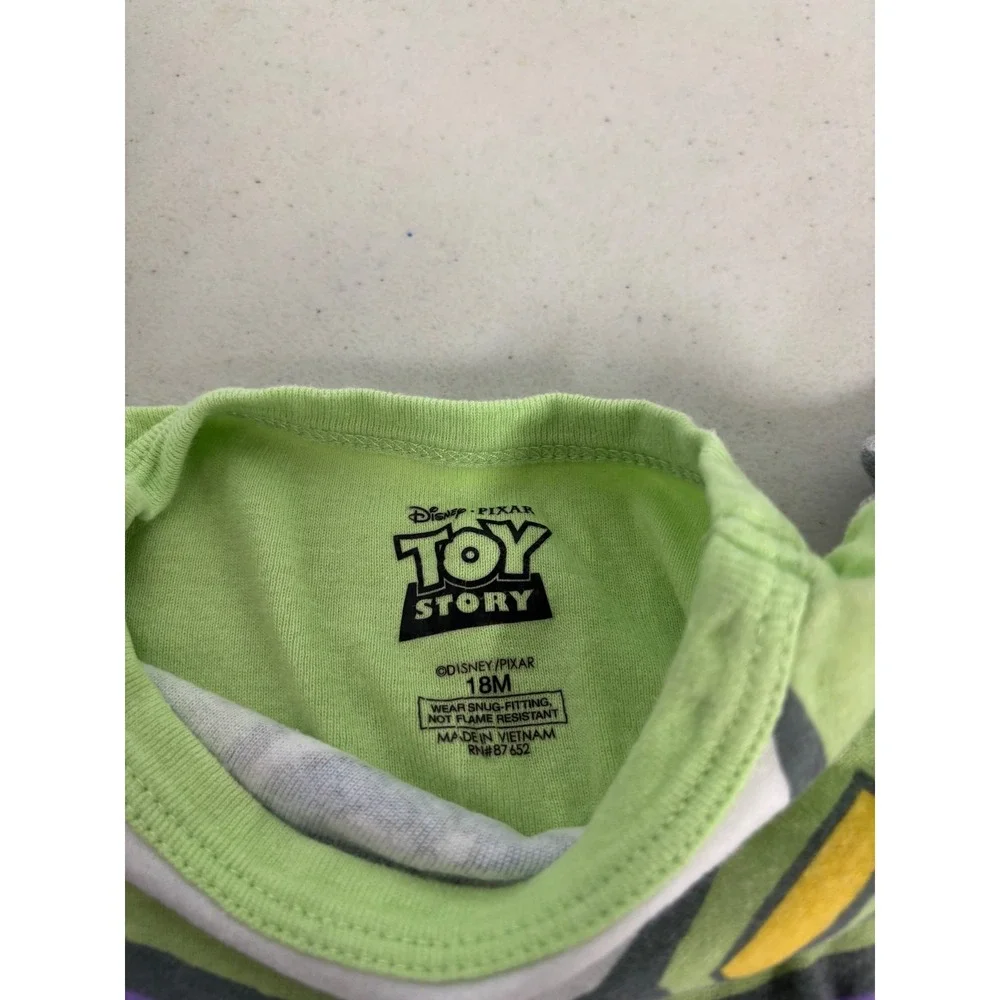 Baby Boy‎ Pajama Bundle 18M Carters Disney Buzz Lightyear Construction 3 Sets